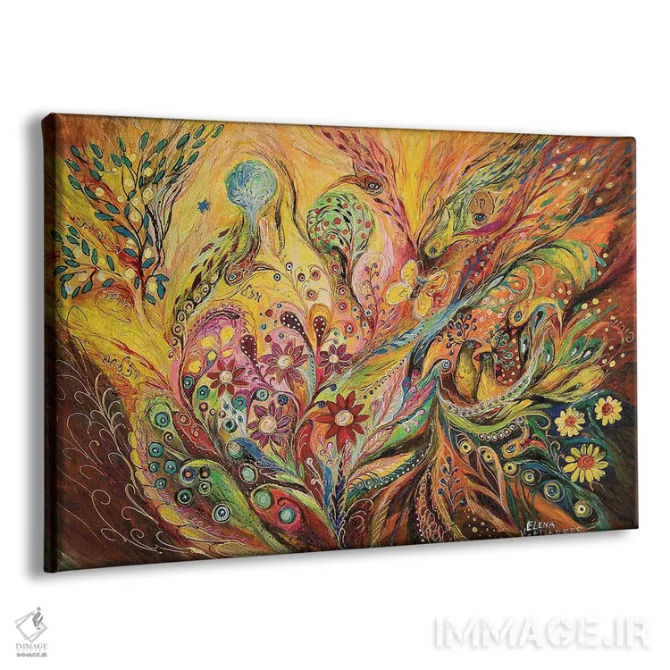 تابلو زندگی پروانه: بخش دوم اثر النا کوتلیارکر - نمای پرسپکتیو محصول