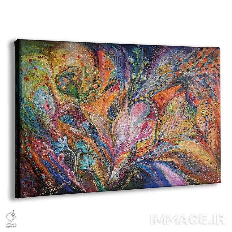 تابلو زنبق وحشی اثر النا کوتلیارکر - نمای پرسپکتیو محصول