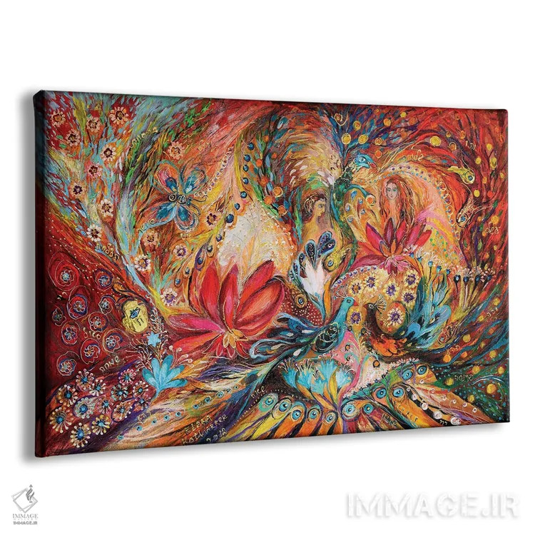 تابلو زنان تنخ (کتاب مقدس عبری) اثر النا کوتلیارکر - نمای پرسپکتیو محصول