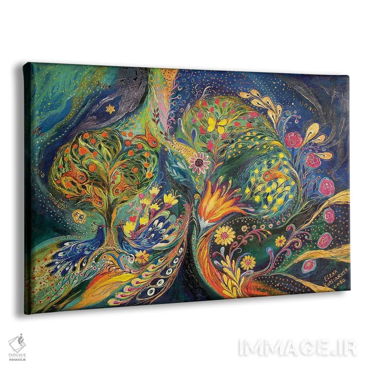 تابلو باغ دریایی اثر النا کوتلیارکر - نمای پرسپکتیو محصول