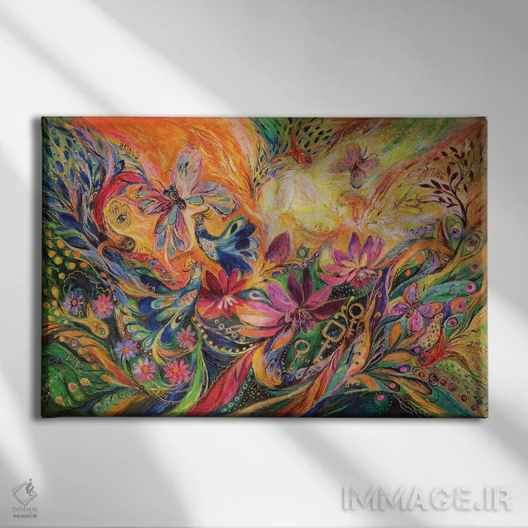 تابلو شاهزادهٔ سپیدهدم اثر النا کوتلیارکر - نمای روبهرو روی دیوار