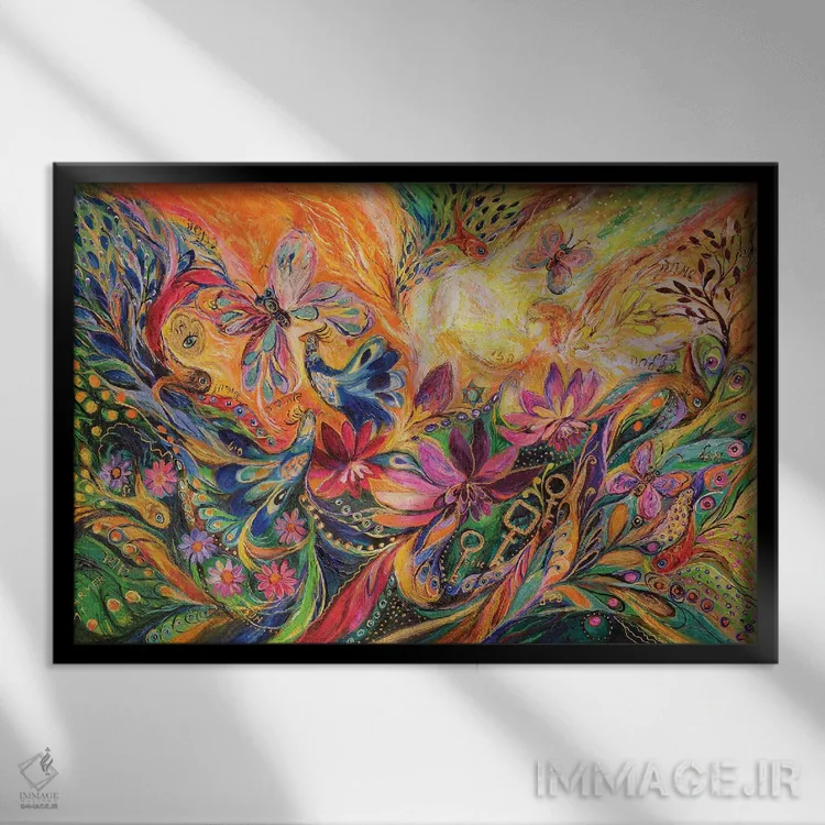 تابلو شاهزادهٔ سپیدهدم اثر النا کوتلیارکر - نمای قابدار مشکی