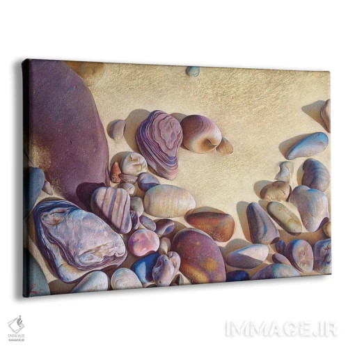 تابلو پالت سنگها اثر النا کولوتوشا - نمای پرسپکتیو محصول
