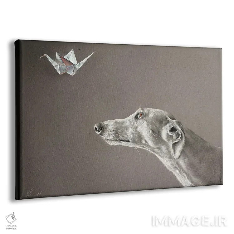 تابلو شکارچی روح اثر النا کولوتوشا - نمای پرسپکتیو محصول