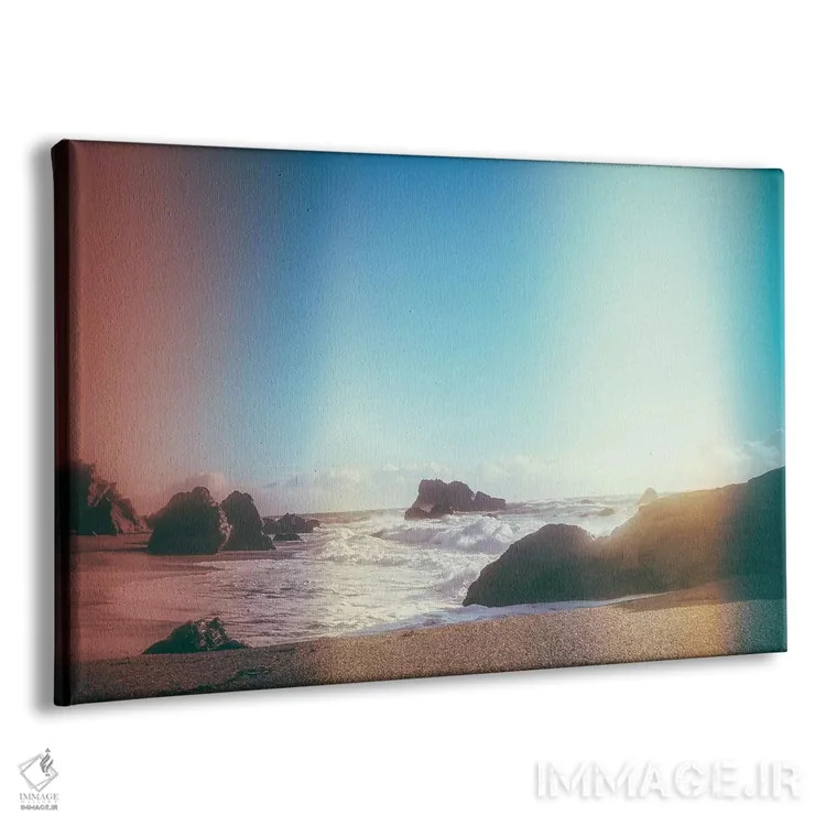 تابلو آفتاب ساحل کالیفرنیا اثر النا کولیـکووا - نمای پرسپکتیو محصول