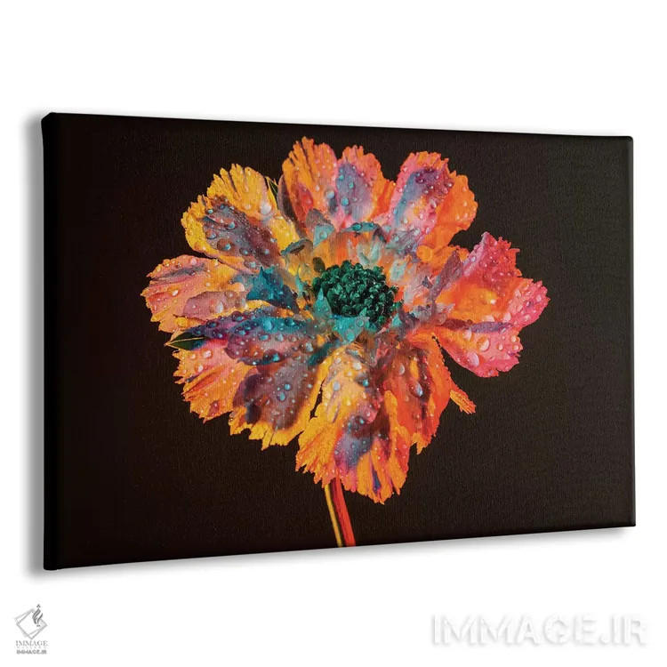 تابلو شکوفهٔ شبنمزده اثر النا کولیـکووا - نمای پرسپکتیو محصول