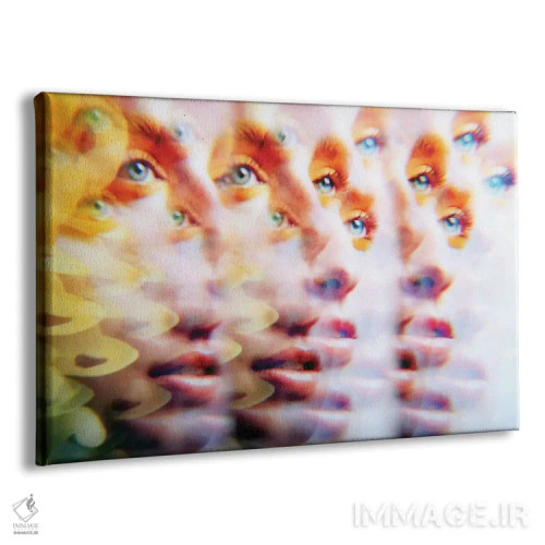 تابلو چشمانی شبیه باترفیلدز (در صورت ابهام: چشمانی شبیه باترفیلدز (اسم خاص)) اثر النا کولیـکووا - نمای پرسپکتیو محصول