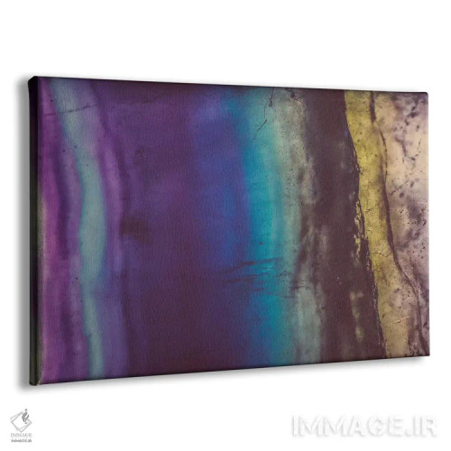 تابلو فلوریت آبی بنفش اثر النا کولیـکووا - نمای پرسپکتیو محصول