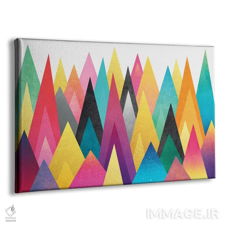 تابلو قلل رویایی اثر الیزابت فردریکسون - نمای پرسپکتیو محصول