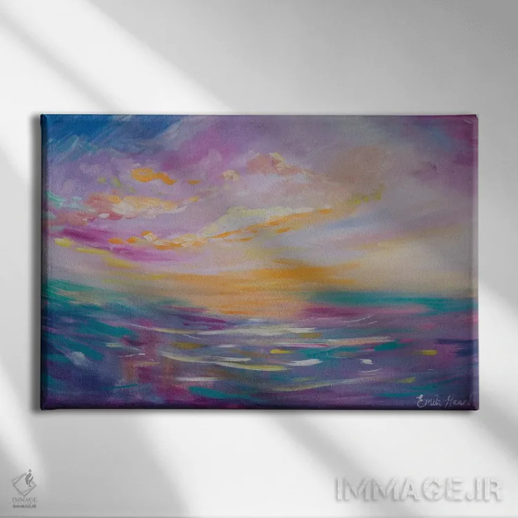 تابلو رویاها اثر امیلی لوئیز هرد - نمای روبهرو روی دیوار