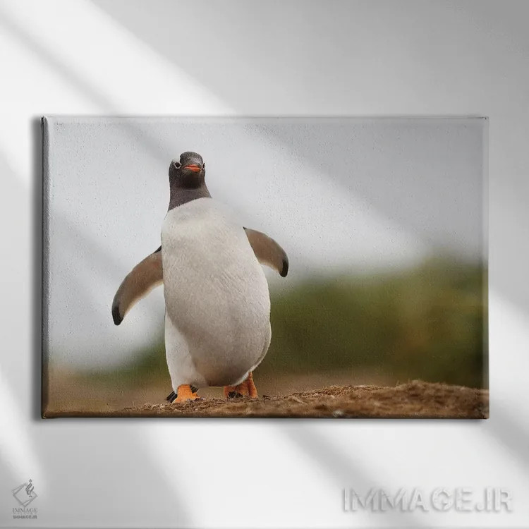 تابلو تلوتلو خوردن اثر المر وایس - نمای روبهرو روی دیوار