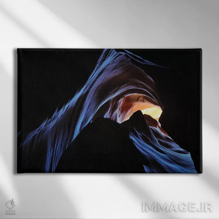 تابلو تنگه آنتلوپ، آریزونا اثر المر وایس - نمای روبهرو روی دیوار