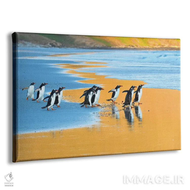 تابلو پرندگان سحرخیز اثر المر وایس - نمای پرسپکتیو محصول