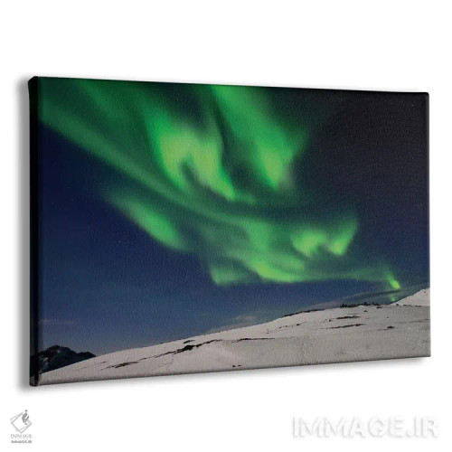 تابلو شعلههای سبز اثر المر وایس - نمای پرسپکتیو محصول