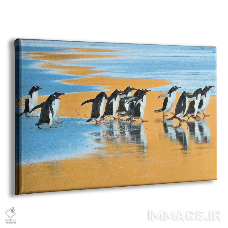 تابلو پرندگان سحرخیز اثر المر وایس - نمای پرسپکتیو محصول