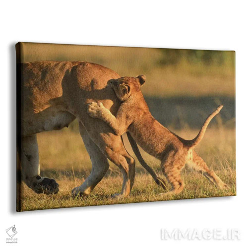 تابلو بازی شکار اثر المر وایس - نمای پرسپکتیو محصول