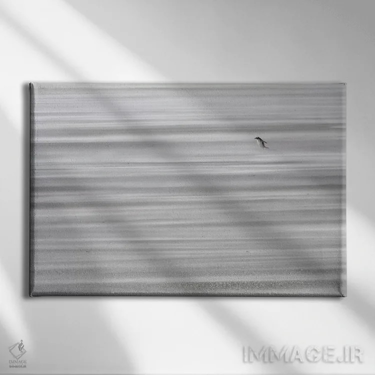 تابلو راه دور تا خانه اثر المر وایس - نمای روبهرو روی دیوار