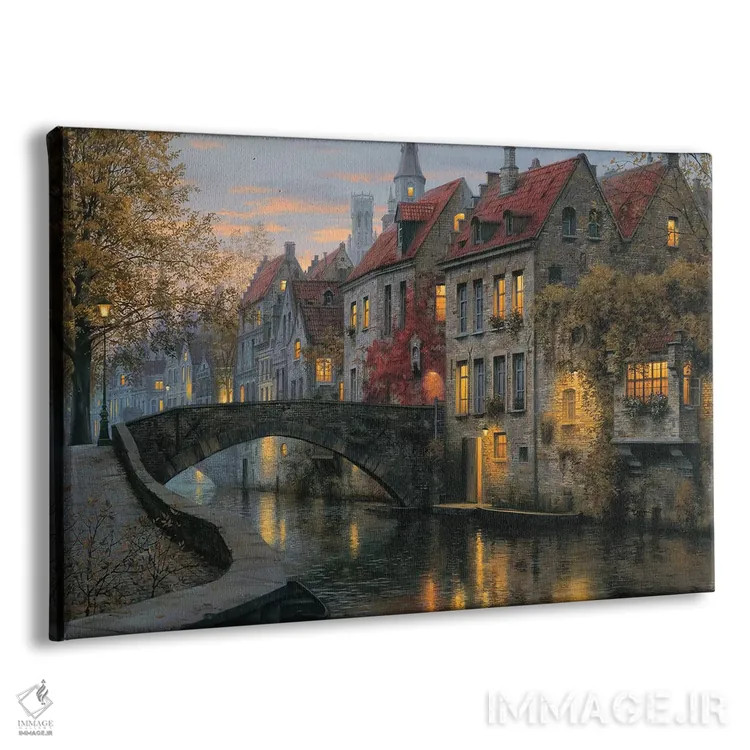 تابلو عصر خاموش اثر اوگنی لوشپین - نمای پرسپکتیو محصول