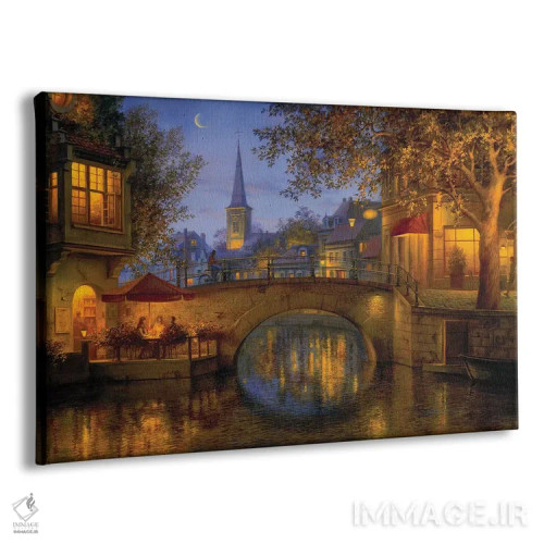 تابلو انعکاسهای گرگ و میش اثر اوگنی لوشپین - نمای پرسپکتیو محصول