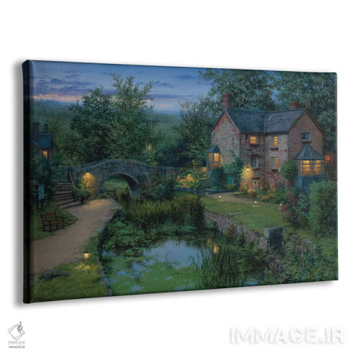 تابلو برکهٔ قدیمی اثر اوگنی لوشپین - نمای پرسپکتیو محصول