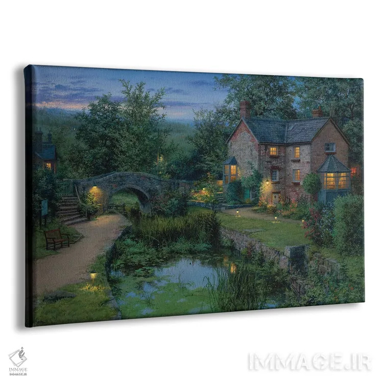 تابلو برکهٔ قدیمی اثر اوگنی لوشپین - نمای پرسپکتیو محصول