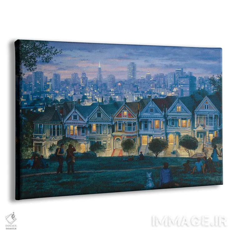 تابلو هفت خواهر (پدیده طبیعی یا افسانهای) اثر اوگنی لوشپین - نمای پرسپکتیو محصول