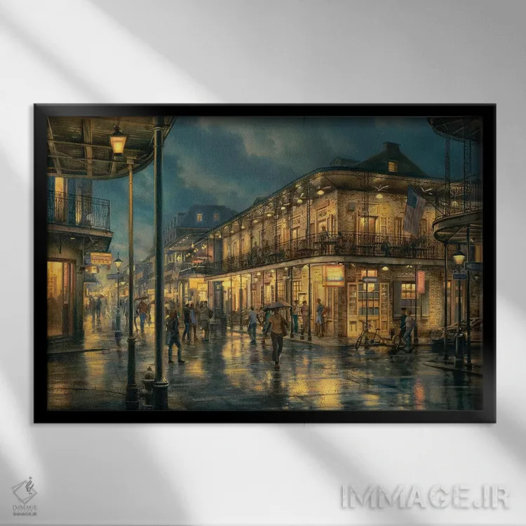 تابلو آیا به یاد داری؟ اثر اوگنی لوشپین - نمای قابدار مشکی