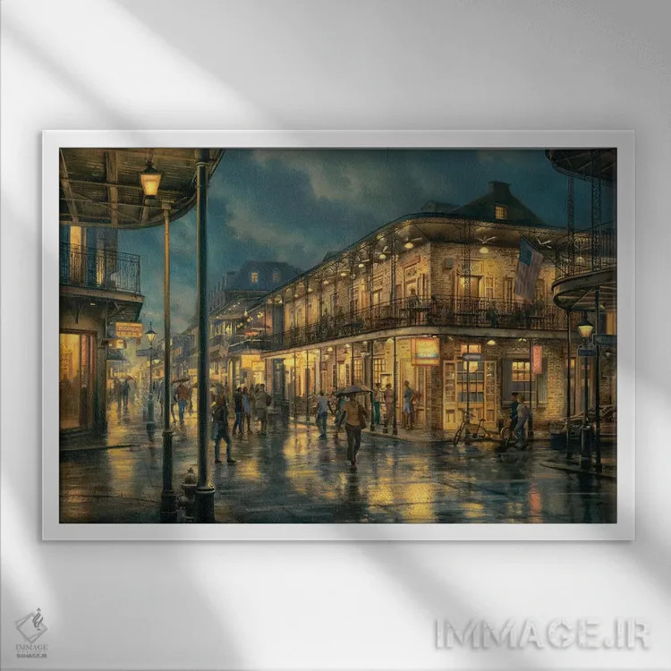 تابلو آیا به یاد داری؟ اثر اوگنی لوشپین - نمای قابدار سفید