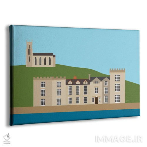 تابلو "کاستلتاونشند، شهرستان کورک، ایرلند" اثر لایمن کریتیو کو. (شرکت/استودیو خلاق) - نمای پرسپکتیو محصول