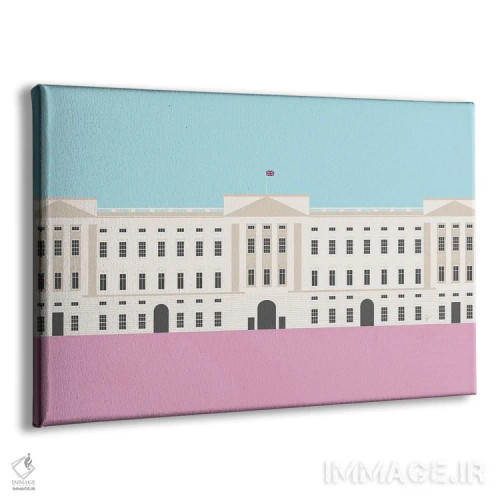 تابلو "لندن، انگلستان | کاخ باکینگهام" اثر لایمن کریتیو کو. (شرکت/استودیو خلاق) - نمای پرسپکتیو محصول