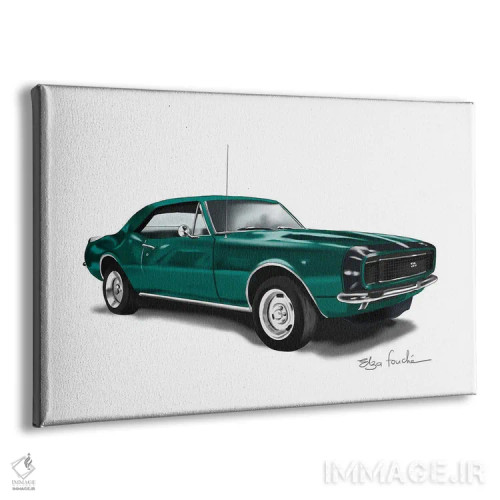 تابلو کامارو (مدل خودرو) اثر الزا فوچه - نمای پرسپکتیو محصول
