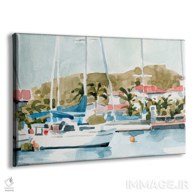 تابلو تعطیلات خاطرهانگیز ۲ اثر اما کارولین - نمای پرسپکتیو محصول