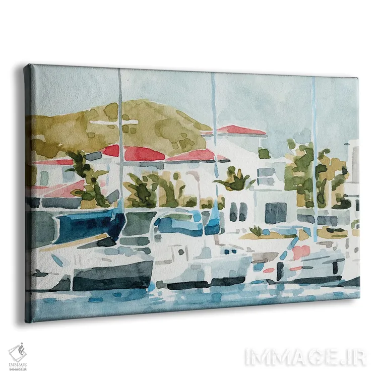 تابلو تعطیلات خاطرهانگیز ۱ اثر اما کارولین - نمای پرسپکتیو محصول