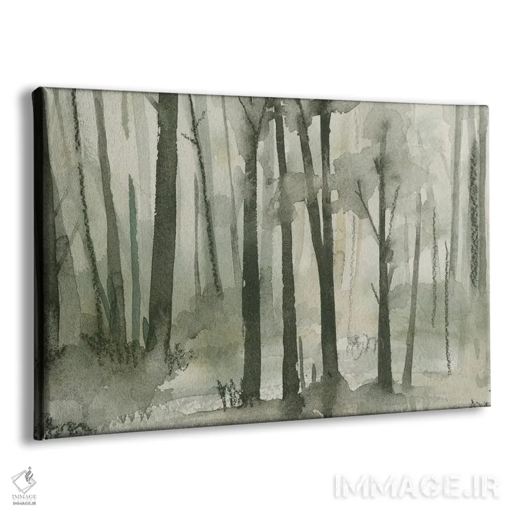 تابلو در دل جنگل ۱ اثر اما کارولین - نمای پرسپکتیو محصول