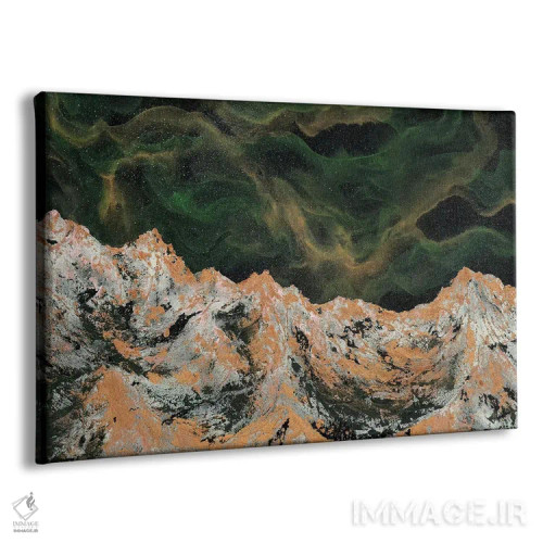 تابلو سحابی چهاردهم اثر امیلی ماگون - نمای پرسپکتیو محصول