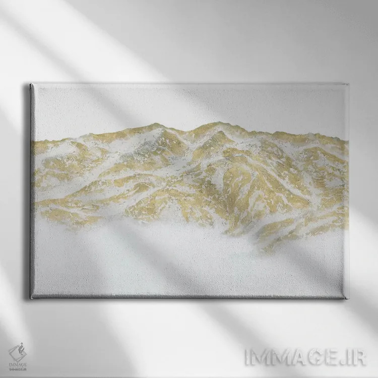 تابلو ثبات اثر امیلی ماگون - نمای روبهرو روی دیوار