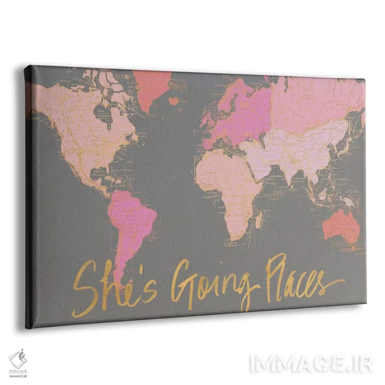 تابلو او دست به سفر میزند اثر الیزابت مدلی - نمای پرسپکتیو محصول