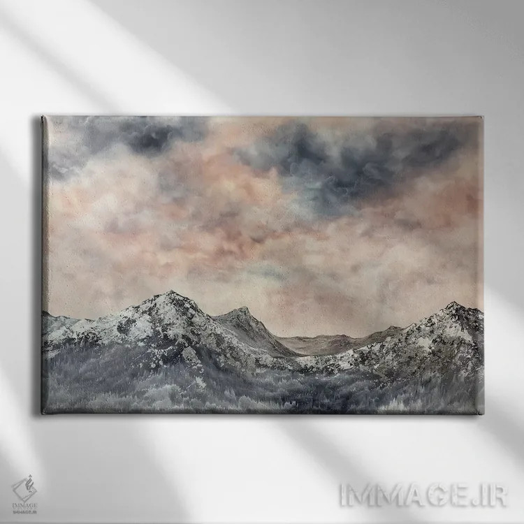 تابلو صبح دلانگیز اثر امیلی ماگون - نمای روبهرو روی دیوار