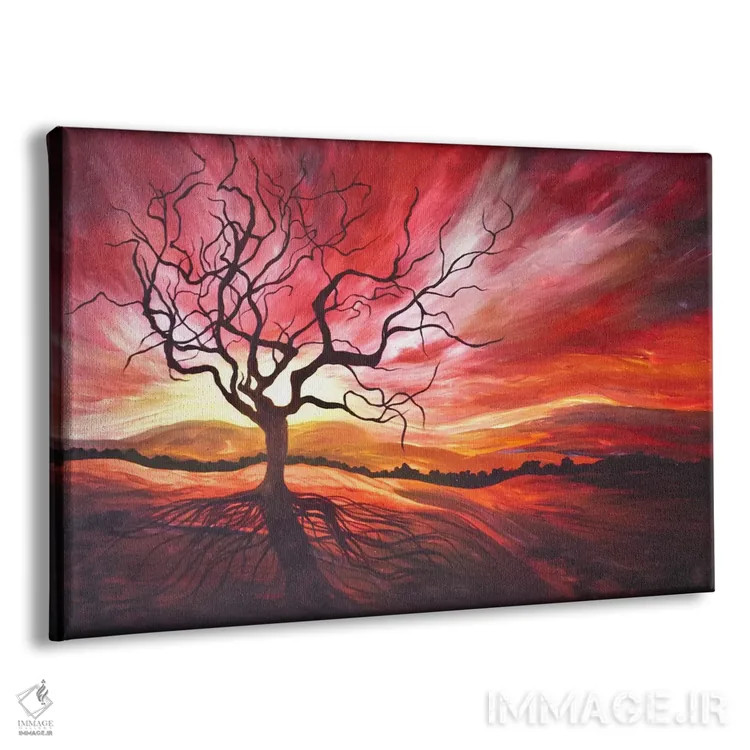 تابلو طلوع خورشید اثر امیلی ماگون - نمای پرسپکتیو محصول