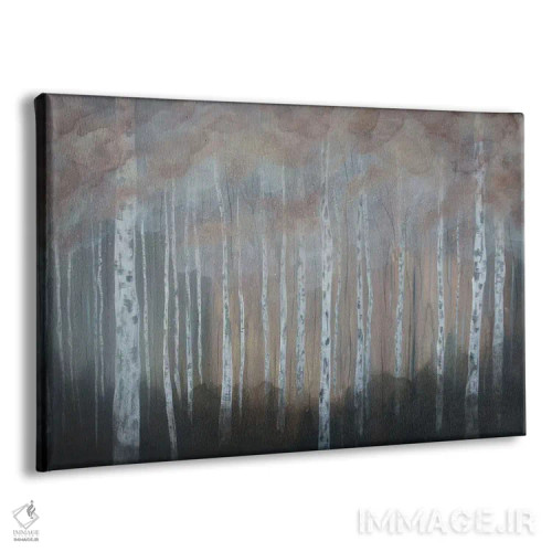 تابلو بوستان سپیدار دو (درخت) اثر امیلی ماگون - نمای پرسپکتیو محصول