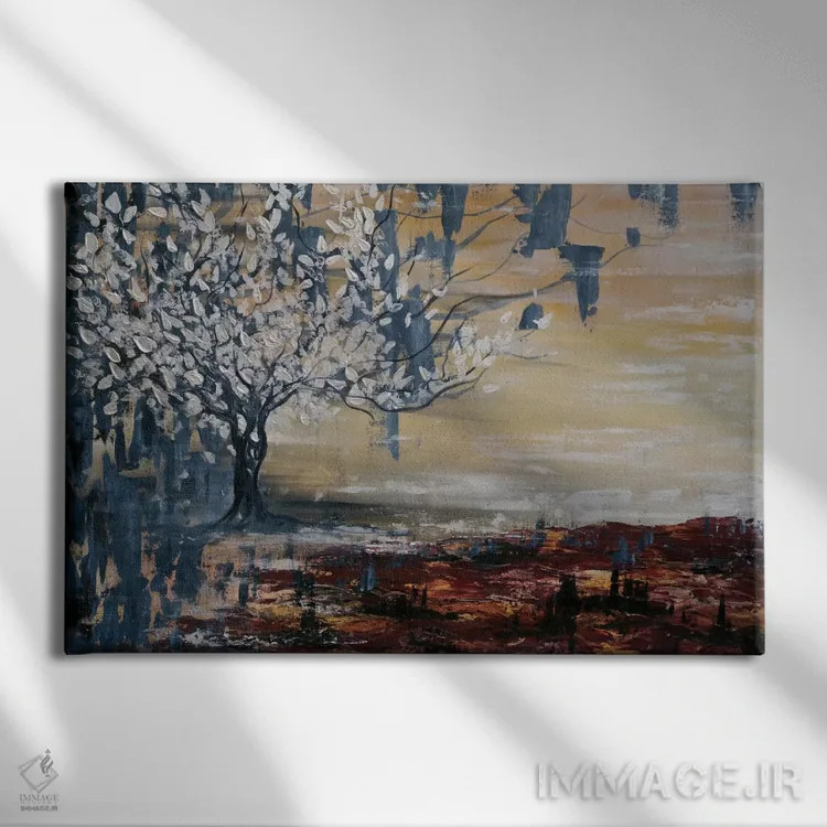 تابلو شوم اثر امیلی ماگون - نمای روبهرو روی دیوار