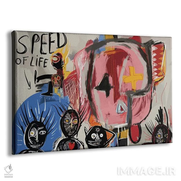 تابلو سرعت زندگی اثر امانوئل سیگنورینو - نمای پرسپکتیو محصول
