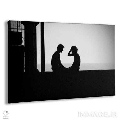 تابلو عشق یعنی من و تو و دریا اثر امانوئل سیگنورینو - نمای پرسپکتیو محصول