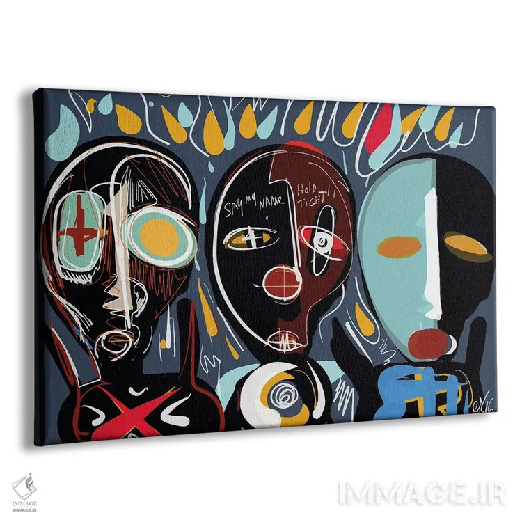 تابلو ما یک خانواده هستیم اثر امانوئل سیگنورینو - نمای پرسپکتیو محصول