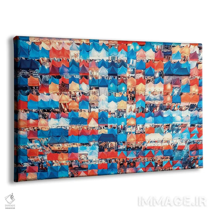 تابلو بازار بانکوک اثر مانجیک پیکچرز (استودیو عکاسی یا فیلمسازی) - نمای پرسپکتیو محصول