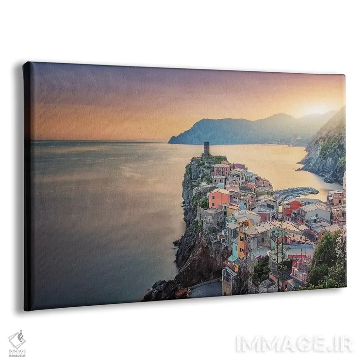 تابلو ورناتزا در شب (ورناتزا - ایتالیا) اثر مانجیک پیکچرز (استودیو عکاسی یا فیلمسازی) - نمای پرسپکتیو محصول
