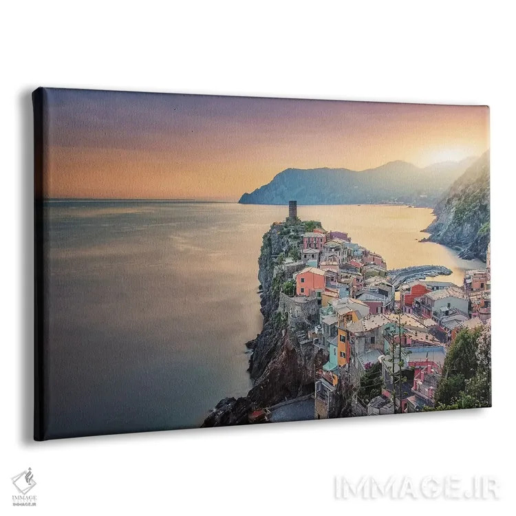 تابلو ورناتزا در شب (ورناتزا - ایتالیا) اثر مانجیک پیکچرز (استودیو عکاسی یا فیلمسازی) - نمای پرسپکتیو محصول