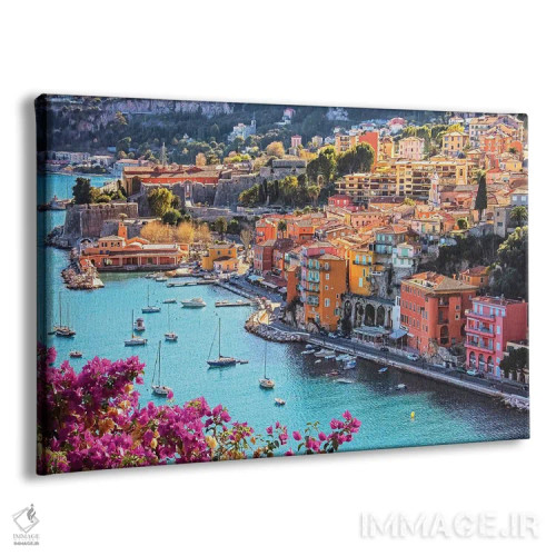 تابلو ویلفرانش سور مر (Villefranche Sur Mer) اثر مانجیک پیکچرز (استودیو عکاسی یا فیلمسازی) - نمای پرسپکتیو محصول