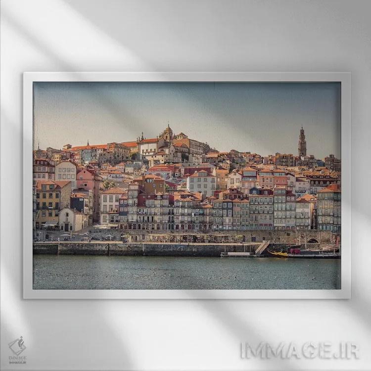 تابلو پورتو (شهر پرتغال) اثر مانجیک پیکچرز (استودیو عکاسی یا فیلمسازی) - نمای قابدار سفید