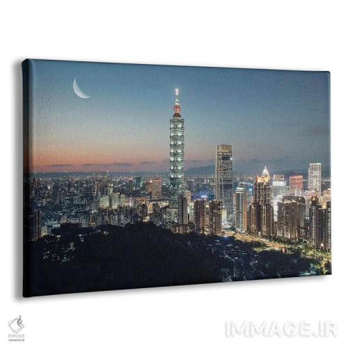 تابلو تایپه زیر نور ماه اثر مانجیک پیکچرز (استودیو عکاسی یا فیلمسازی) - نمای پرسپکتیو محصول